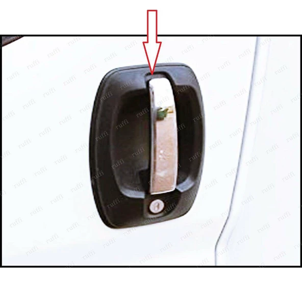 Fiat Ducato Krom Kapı Kolu 4 kapı 2008 Üzeri P. Çelik - Resim 2