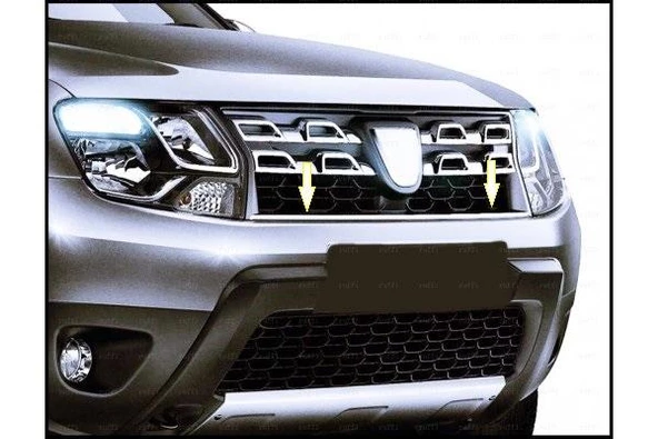 DACİA DUSTER KROM ÖN PANJUR ÇITA 2012-2018 Arası P.Çelik ürün görseli 1