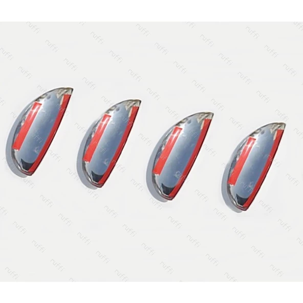 Peugeot 206 / 206 Plus Krom Kapı Kolu 4 kapı 1998 Üzeri P. Çelik - Resim 4