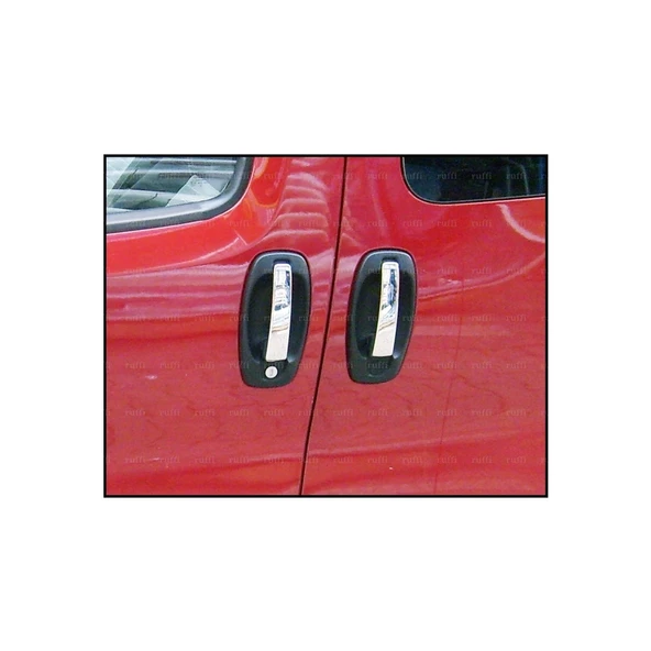 Citroen Nemo Krom Kapı Kolu 4 Prç. 2008 Üzeri P. Çelik - Resim 2