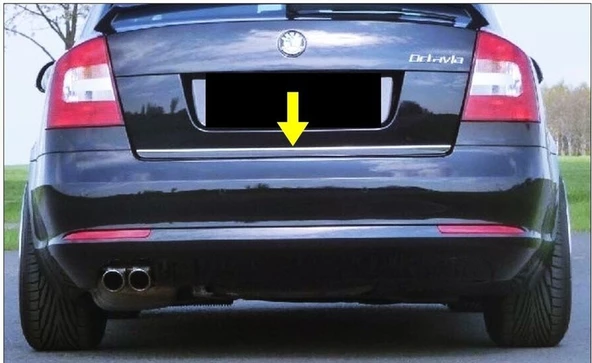 Skoda Octavia Krom Alt Bagaj Çıtası 2008-2013 P. Çelik ürün görseli 1