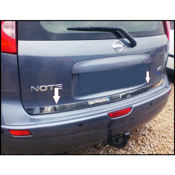 Nissan NOTE Krom Bagaj Alt Çıtası P.Çelik 2006-2014 ARASI ürün görseli 1