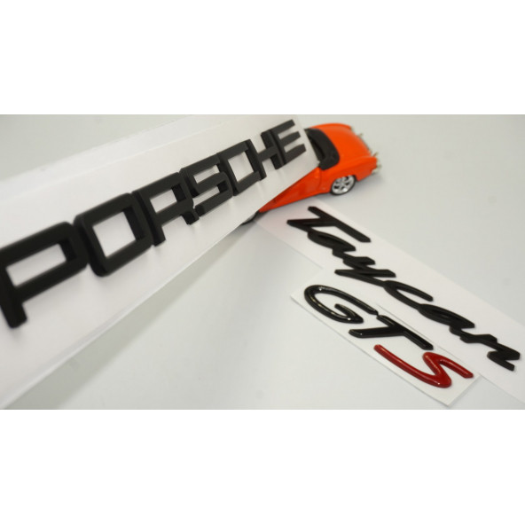 Porsche Taycan GTS Bagaj 3M 3D ABS Yazı Logo Amblem Seti Orjinal Ürün ürün görseli 1