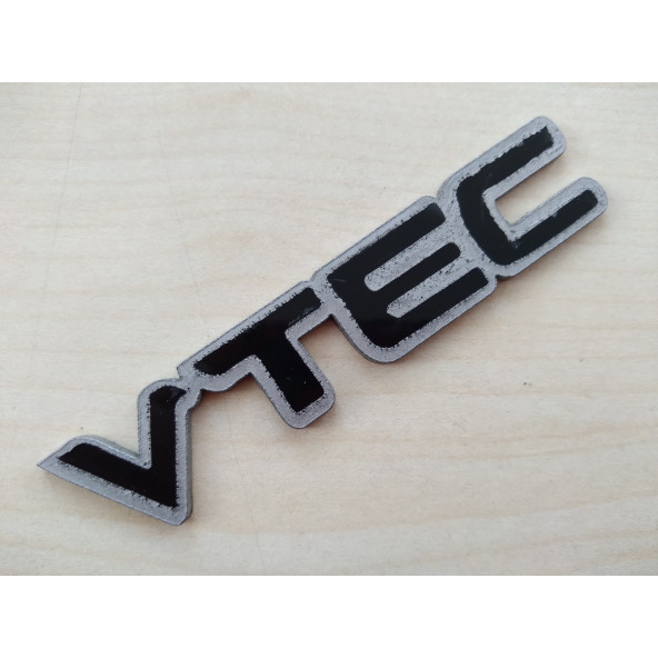 VTEC LOGOSU GRİ HONDA (VTEC LOGO) VTEC ARMASI, VTEC YAZISI ürün görseli 1