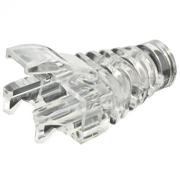 Yeni Nesil Cat. 6 RJ45 Kılıf - Şeffaf ürün görseli 1