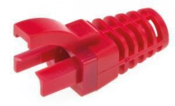 Yeni Nesil Cat. 6 RJ45 Kılıf - Kırmızı ürün görseli 1