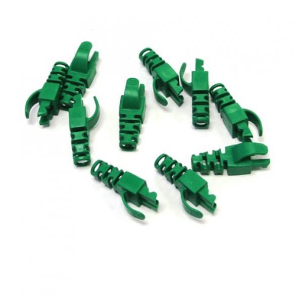 Yeni Nesil Cat. 6 RJ45 Kılıf - Yeşil ürün görseli 1