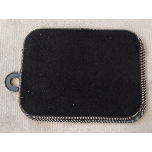 ARAÇ İÇİ İLAVE PASPAS HALI 39x29cm (2Lİ TAKIM) KARE PASPAS, ÇOK AMAÇLI PASPAS ürün görseli 1