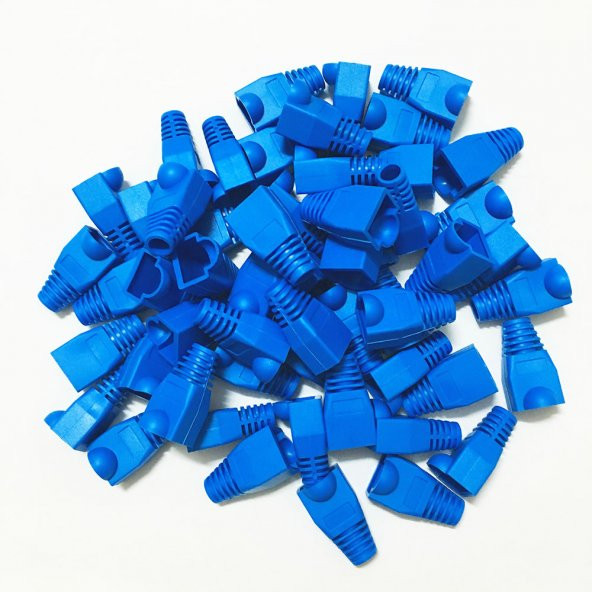 Cat. 5 RJ45 Kılıf  - Mavi ürün görseli 1