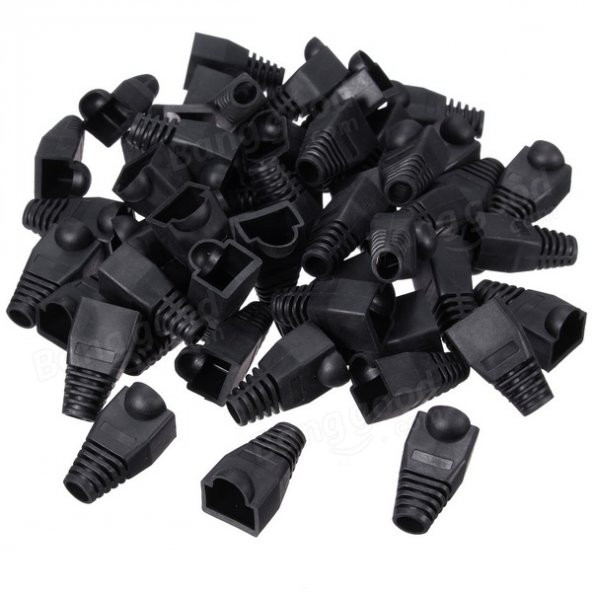 Cat. 5 RJ45 Kılıf  - Siyah ürün görseli 1