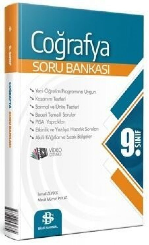 9. Sınıf Coğrafya Soru Bankası Bilgi Sarmal Yayınları ürün görseli 1