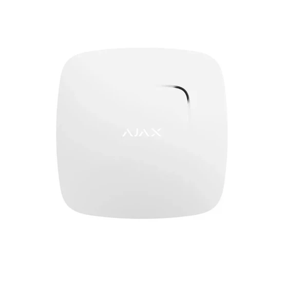 Ajax FireProtect Plus Kablosuz Duman, Isı ve CO (Karbonmonoksit) Dedektörü - Beyaz ürün görseli 1