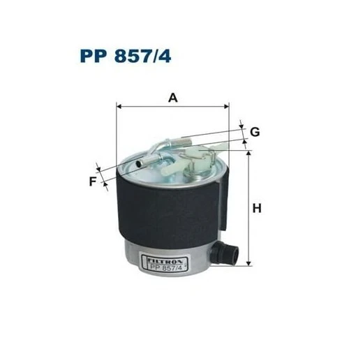 Delphı Hdf622 Yakıt Fıltresı Qashqaı 1.5 Dcı 16V (78 Kw/106 Hp) 07=> ürün görseli 1