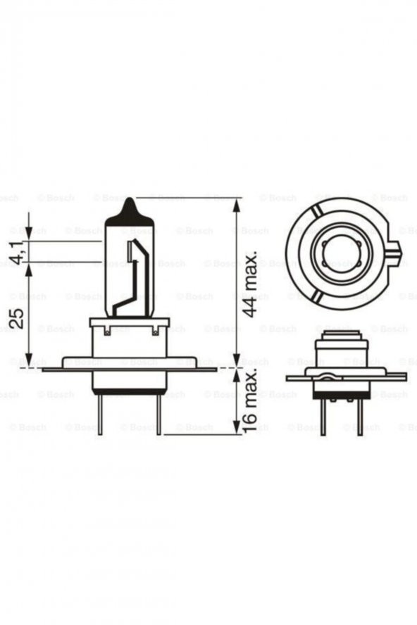 Bos-1987302170 Far Ampulu H7 12v 55w Gıgalıght Plus 120 ... ürün görseli 1