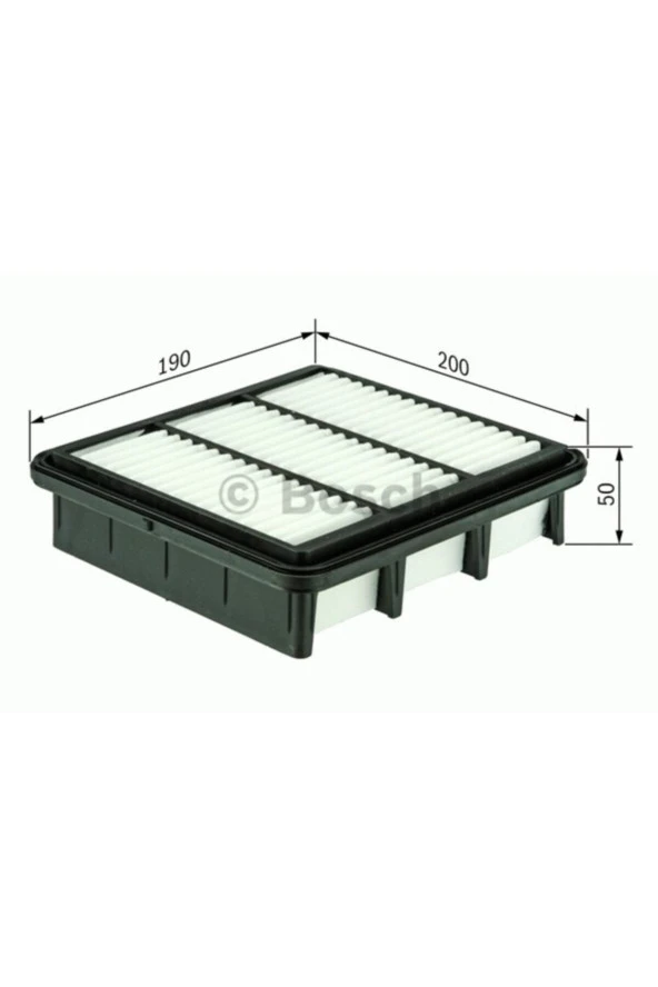 Hava Fıltresı Hyundaı I30 08- C2029 F026400063 ürün görseli 1
