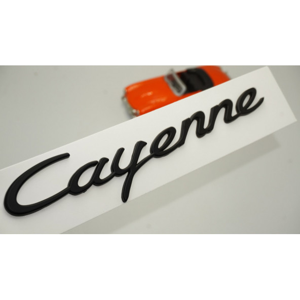 Porsche Cayenne Bagaj 3M 3D ABS Yazı Logo Amblem ürün görseli 1
