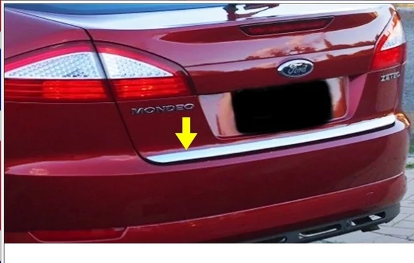 FORD Mondeo Formlu Krom Bagaj Alt Çıtası 2008-2015 Arası ürün görseli 1