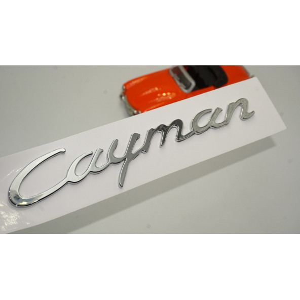 Porsche Cayman Bagaj 3M 3D ABS Yazı Logo Amblem ürün görseli 1