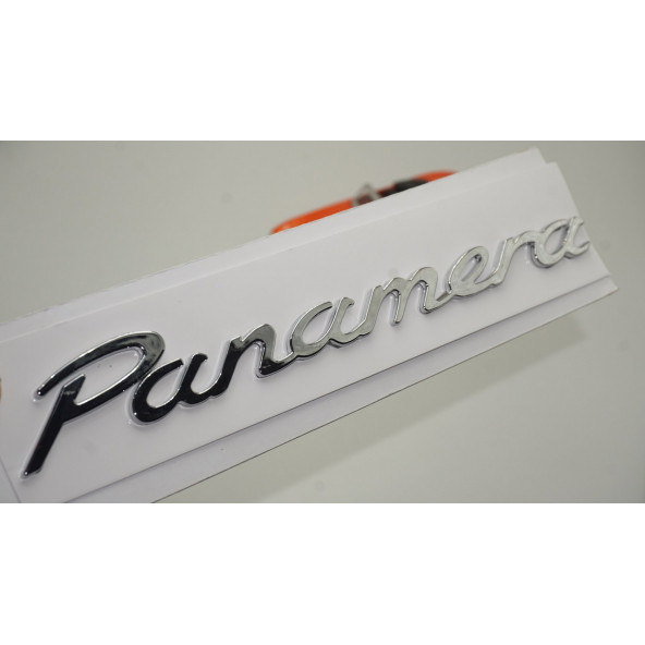 Porsche Panamera Bagaj 3M 3D ABS Yazı Logo Amblem ürün görseli 1