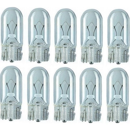 Bosch W5W T10 Dipsiz Ampul 12V 5W 10 Adet ürün görseli 1