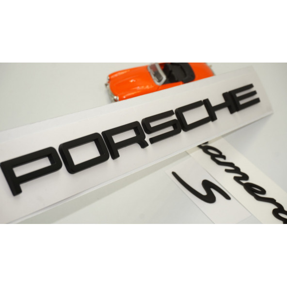 Porsche Panamera S Bagaj 3M 3D ABS Yazı Logo Amblem Seti ürün görseli 1