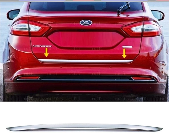 FORD  Mondeo  Krom Bagaj Alt Çıtası 2016 Üzeri Paslanmaz Çelik ürün görseli 1