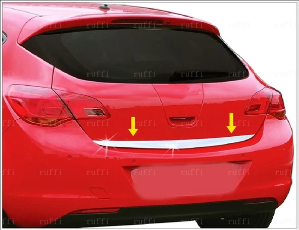 Opel Astra J Krom Bagaj Alt Çıtası 2009-2015 Arası P.Çelik (HB) ürün görseli 1