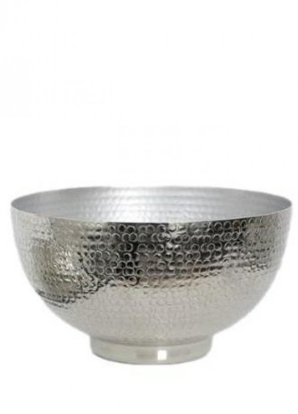 Vitale Silver Dekoratif Büyük Kase 21x38 cm AK.IR0064B ürün görseli 1