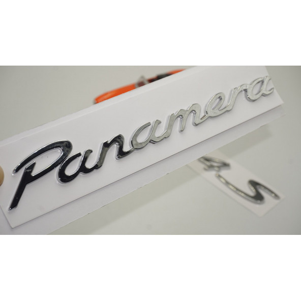 Porsche Panamera 4S Bagaj 3M 3D ABS Yazı Logo Amblem Seti ürün görseli 1