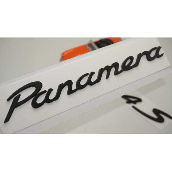 Porsche Panamera 4S Bagaj 3M 3D ABS Yazı Logo Amblem Seti ürün görseli 1