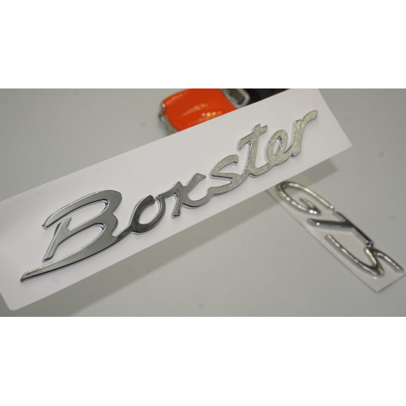 Porsche Boxster GTS Bagaj 3M 3D ABS Yazı Logo Amblem Seti ürün görseli 1