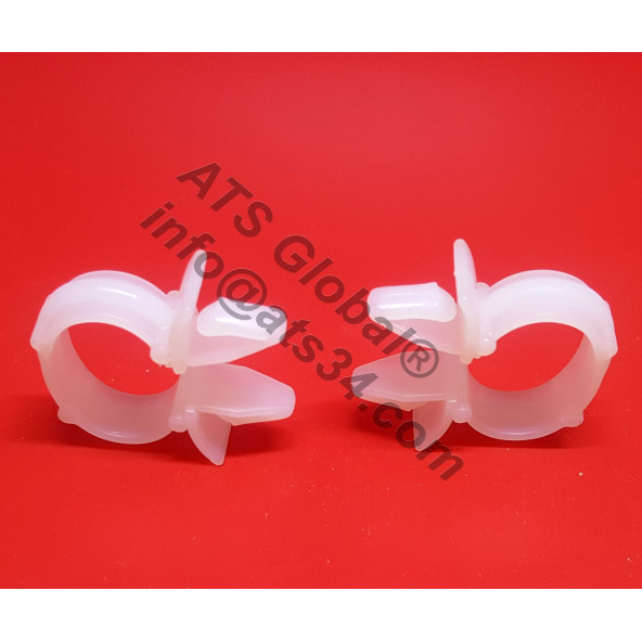 Dübelli Omega Kablo Klips OK034 250 Adet - Resim 4