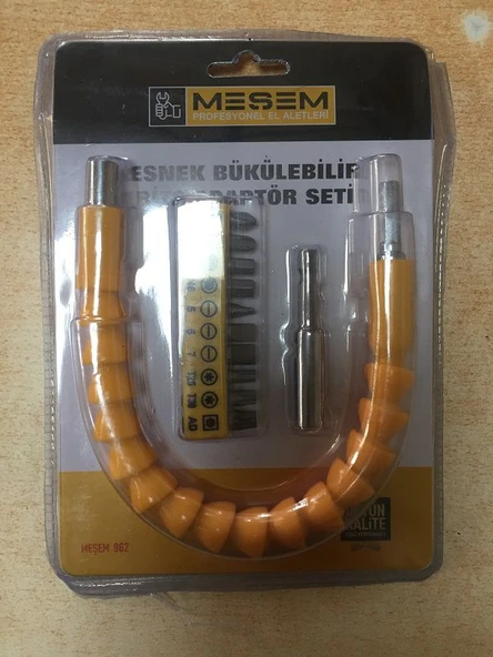 ESNEK BÜKÜLEBİLİR BİTS ADAPTÖR SETİ (DAR ALANDA VİDALAMALAR İÇİN) ürün görseli 1