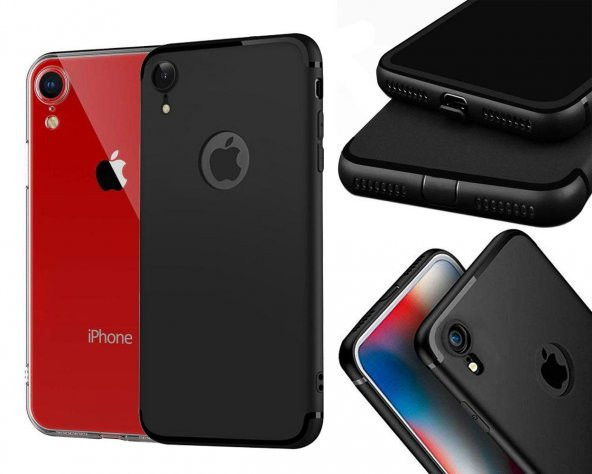 Apple iPhone XR Kılıf Şarj Tıpalı Silikon Kılıf Kamera Korumalı ürün görseli 1