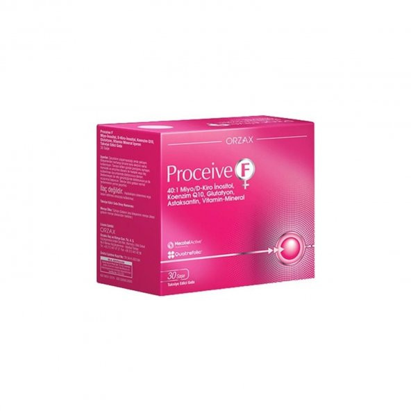 Orzax Proceive F 30 Saşe 8697595872291 ürün görseli 1