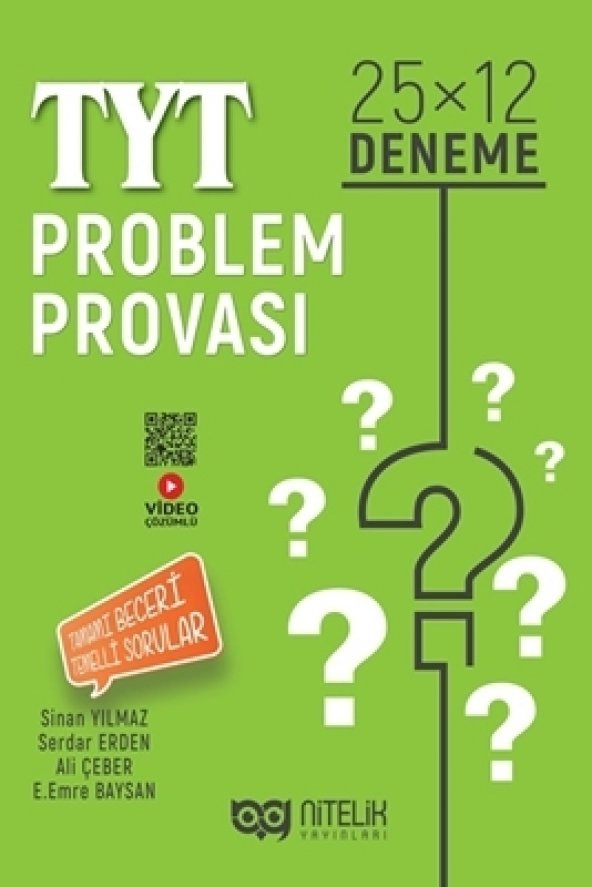 TYT Problem Provası 25 x 12 Deneme ürün görseli 1