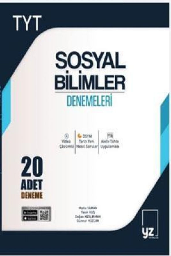 YKS TYT Sosyal Bilimler Denemeleri ürün görseli 1
