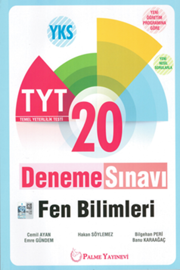 YKS TYT Fen Bilimleri 20 Deneme Sınavı ürün görseli 1