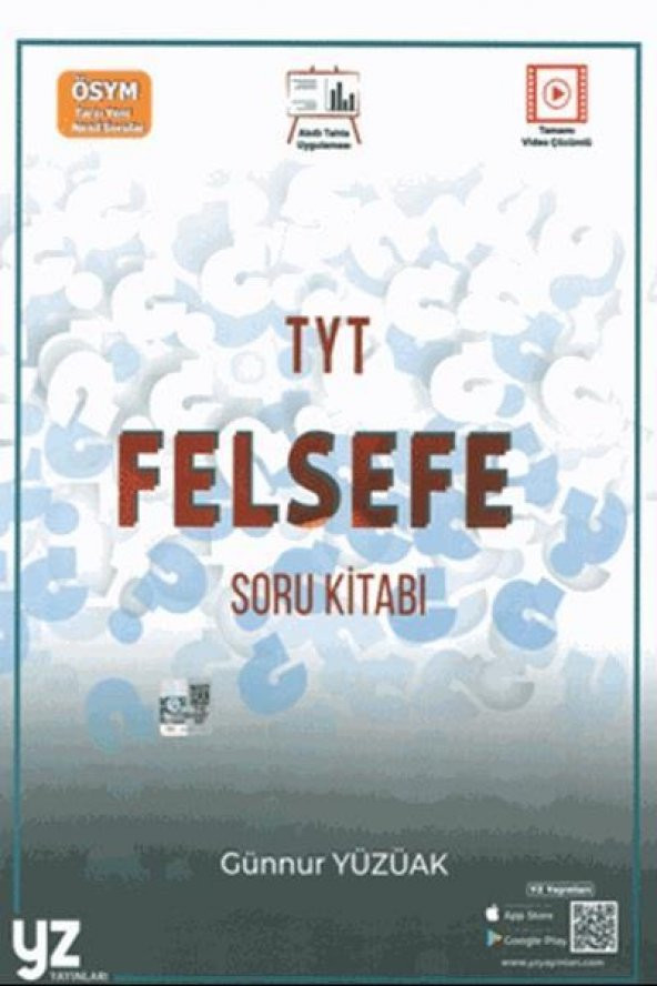 YKS TYT Felsefe Soru Kitabı ürün görseli 1