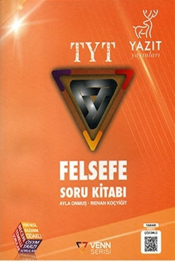 TYT Felsefe Soru Kitabı Venn Serisi ürün görseli 1