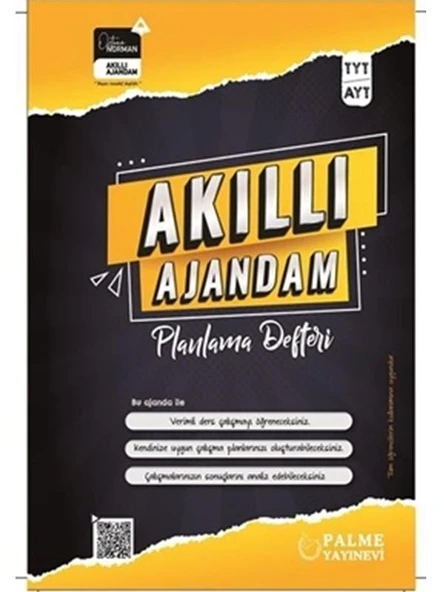 PALME YKS TYT AYT AKILLI AJANDAM PLANLAMA DEFTERİ *YENİ* ürün görseli 1