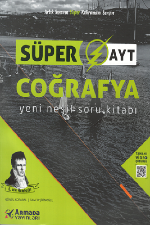 Süper AYT Coğrafya Yeni Nesil Soru Kitabı ürün görseli 1