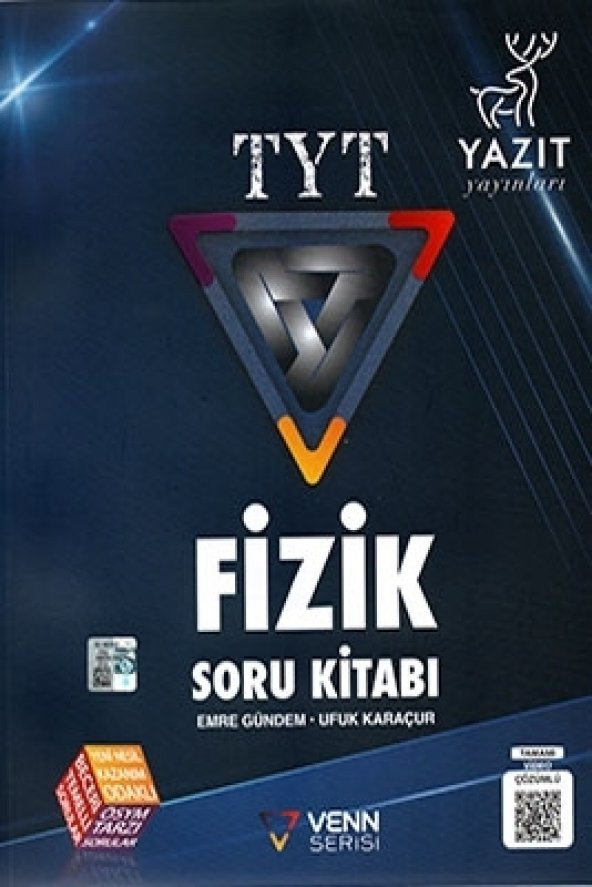 Yazıt Yayınları TYT Fizik Venn Serisi Soru Kitabı ürün görseli 1