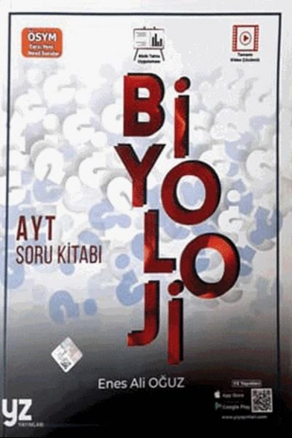 YKS AYT Biyoloji Soru Kitabı ürün görseli 1