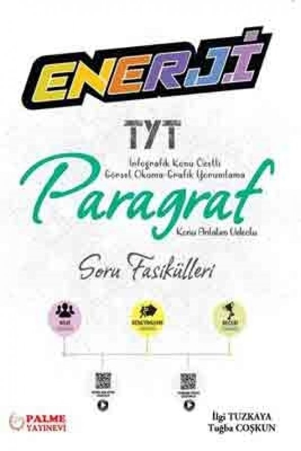 Enerji TYT Paragraf Konu Anlatım Videolu Soru Fasikülleri ürün görseli 1