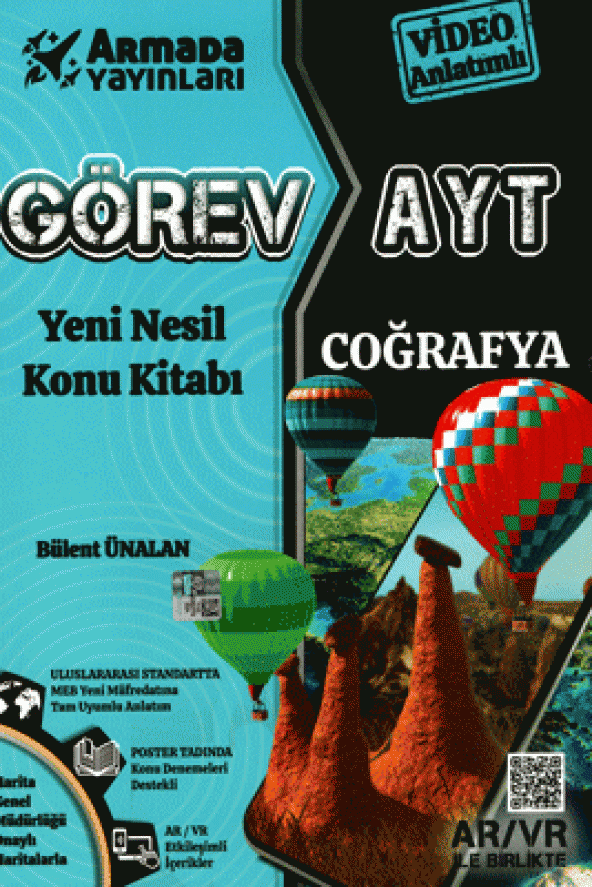 AYT Görev Coğrafya Yeni Nesil Konu Kitabı ürün görseli 1