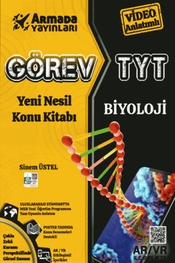 TYT Görev Biyoloji Yeni Nesil Konu Kitabı ürün görseli 1