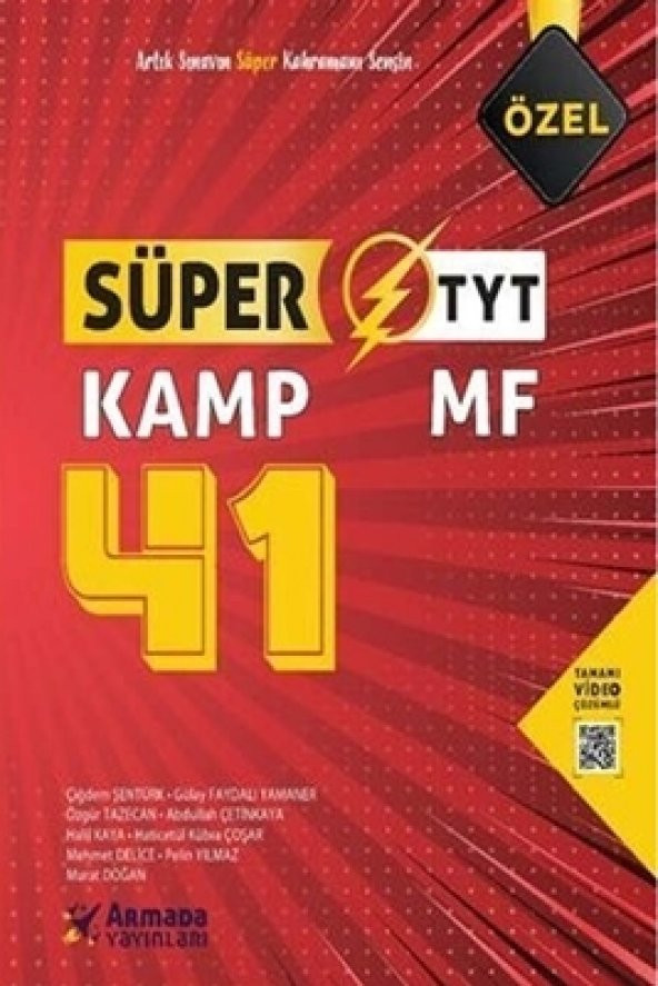 Süper Kamp TYT MF 41 Sayısal Soru Kitabı ürün görseli 1
