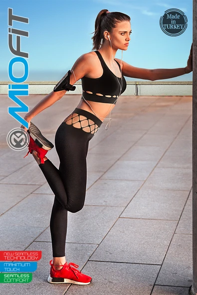 MioFit Fishnet Seamless Spor Tayt ürün görseli 1