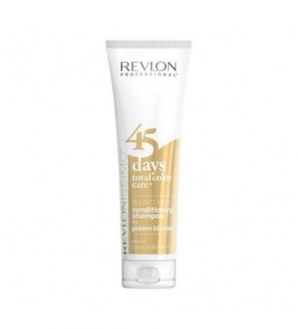 Revlon 45 Days Renk Koruyucu Şampuan Golden Blondes 275 ml ürün görseli 1